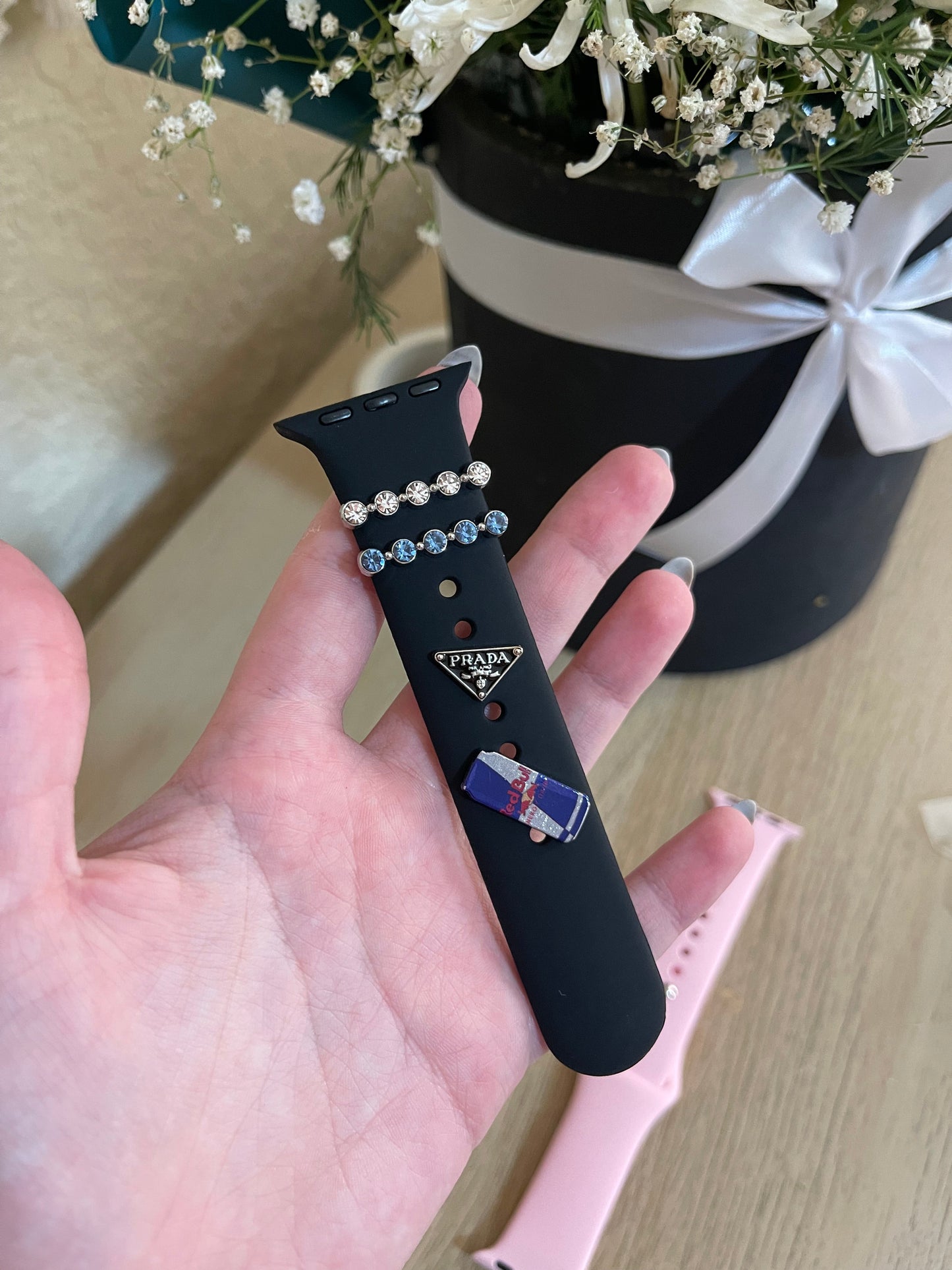 Redbull Apple watch band charm