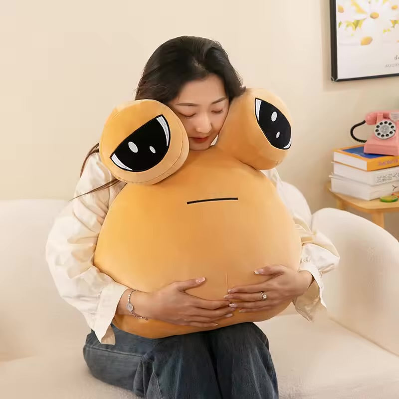 Sad pou plush toy