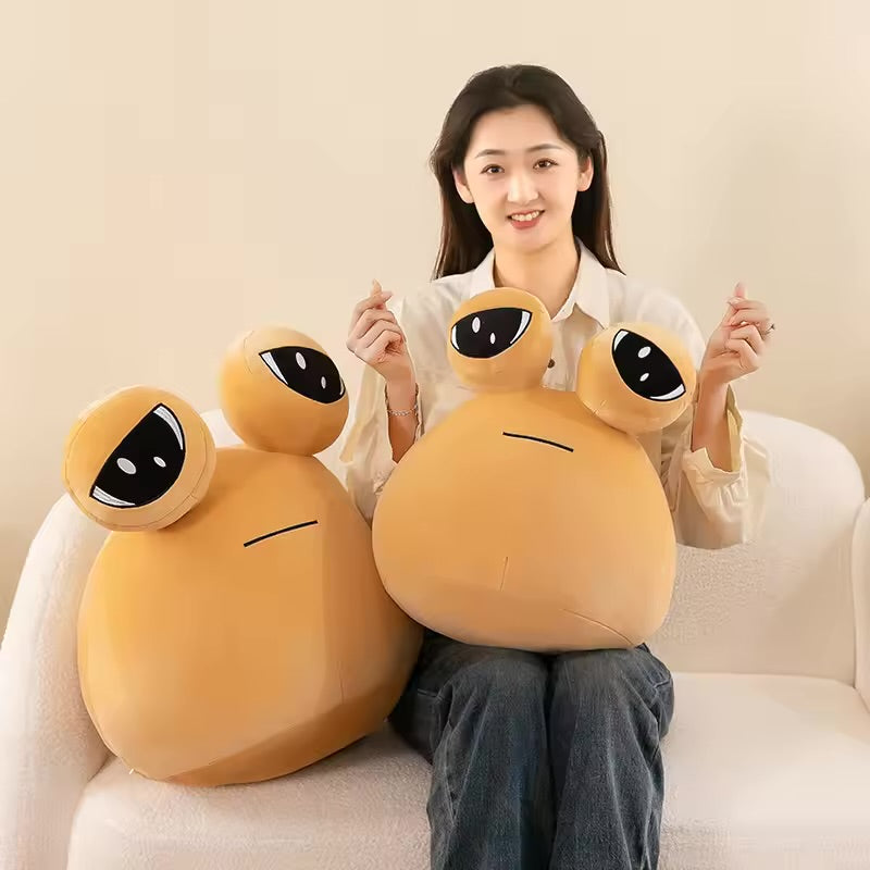 Sad pou plush toy