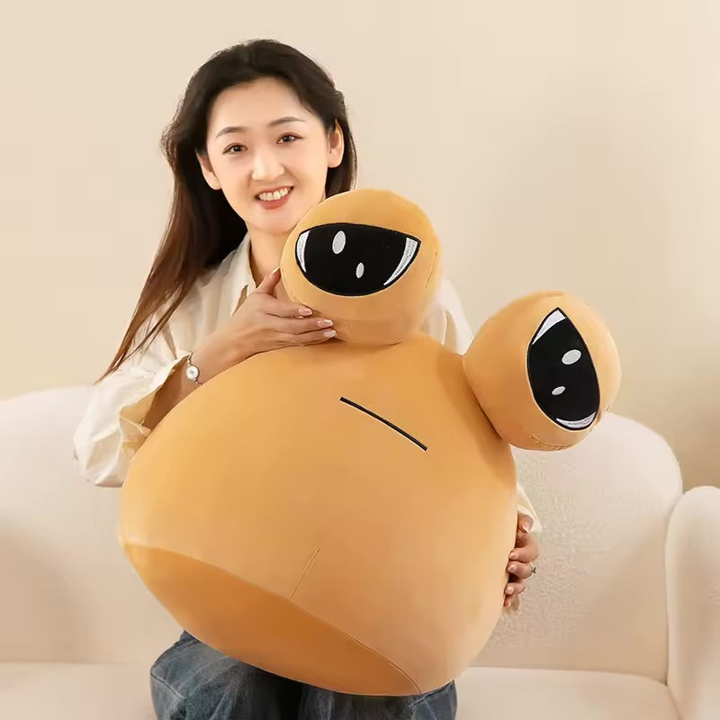 Sad pou plush toy