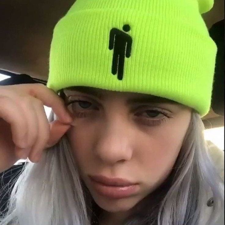 billie eilish beanie