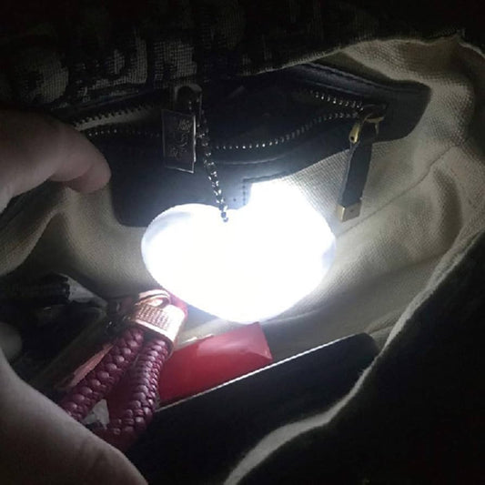 Light up purse keychains