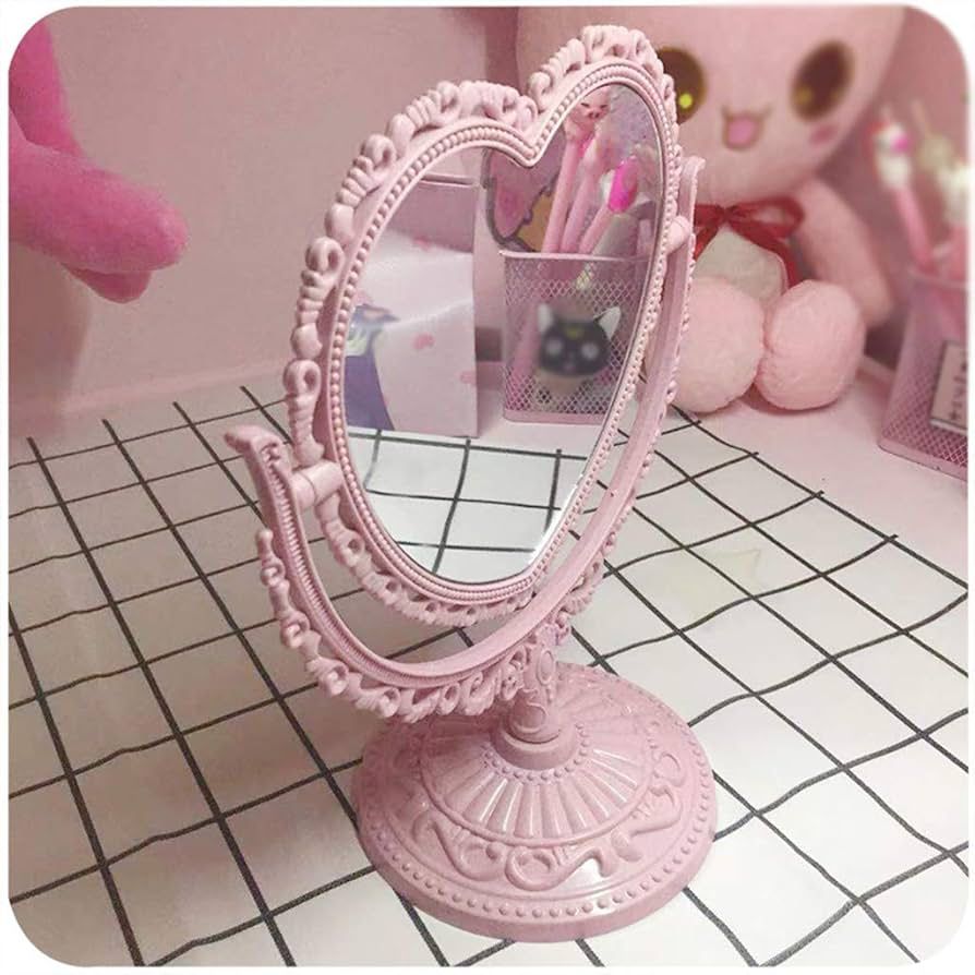 Heart shaped mirror