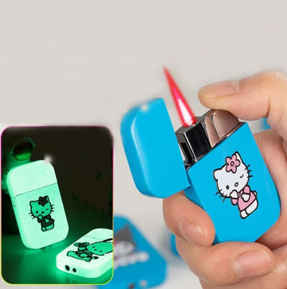 Glow in the dark Hello Kitty Lighter