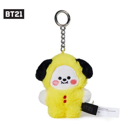 Fuzzy bt21 keychains