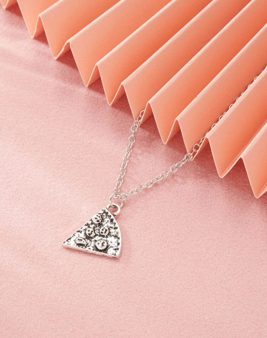 6 pizza slices friends necklaces