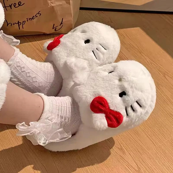 Hello kitty winter slippers