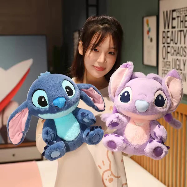 Stitch and Angel plush toys