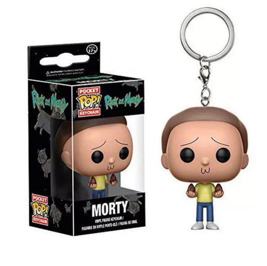 morty funko pop keychain