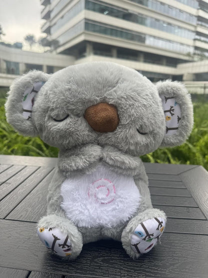 kuala breathing plush toy