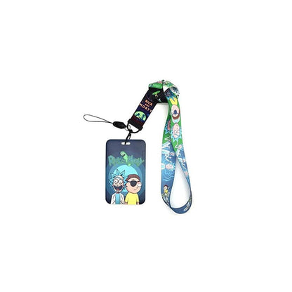 rick and morty lanyard