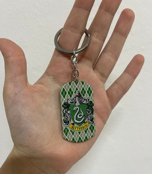 slytherin - harry potter keychain