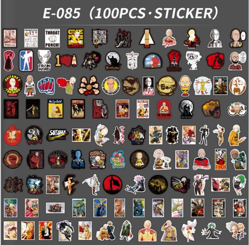 one punch man stickers