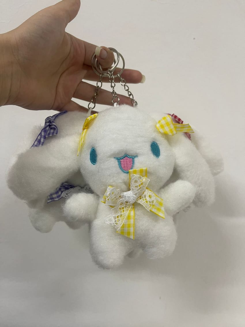 Cinnamaroll - hello kitty keychain