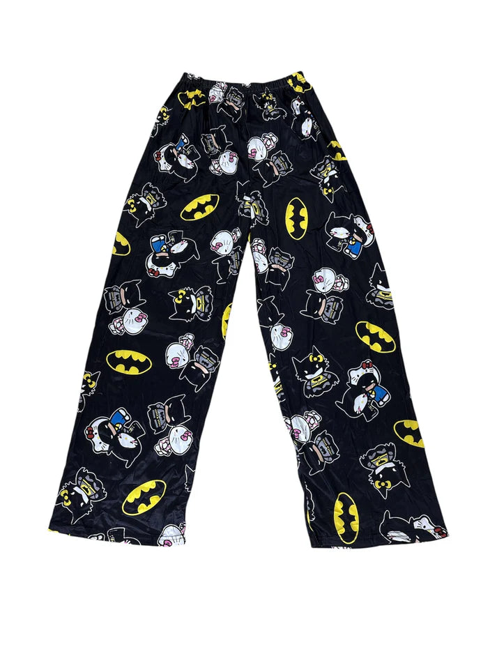 Batman and hello kitty pajama pants (summer material)