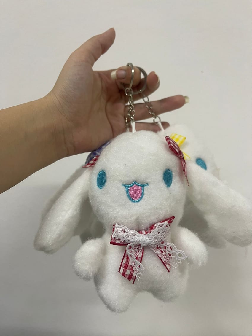 Cinnamaroll - hello kitty keychain