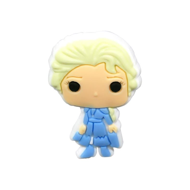 elsa crocs charm