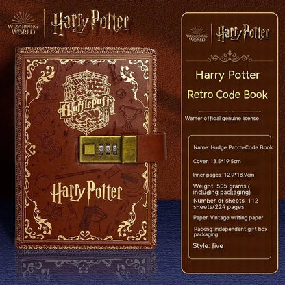 Harry potter journal notebook with lock