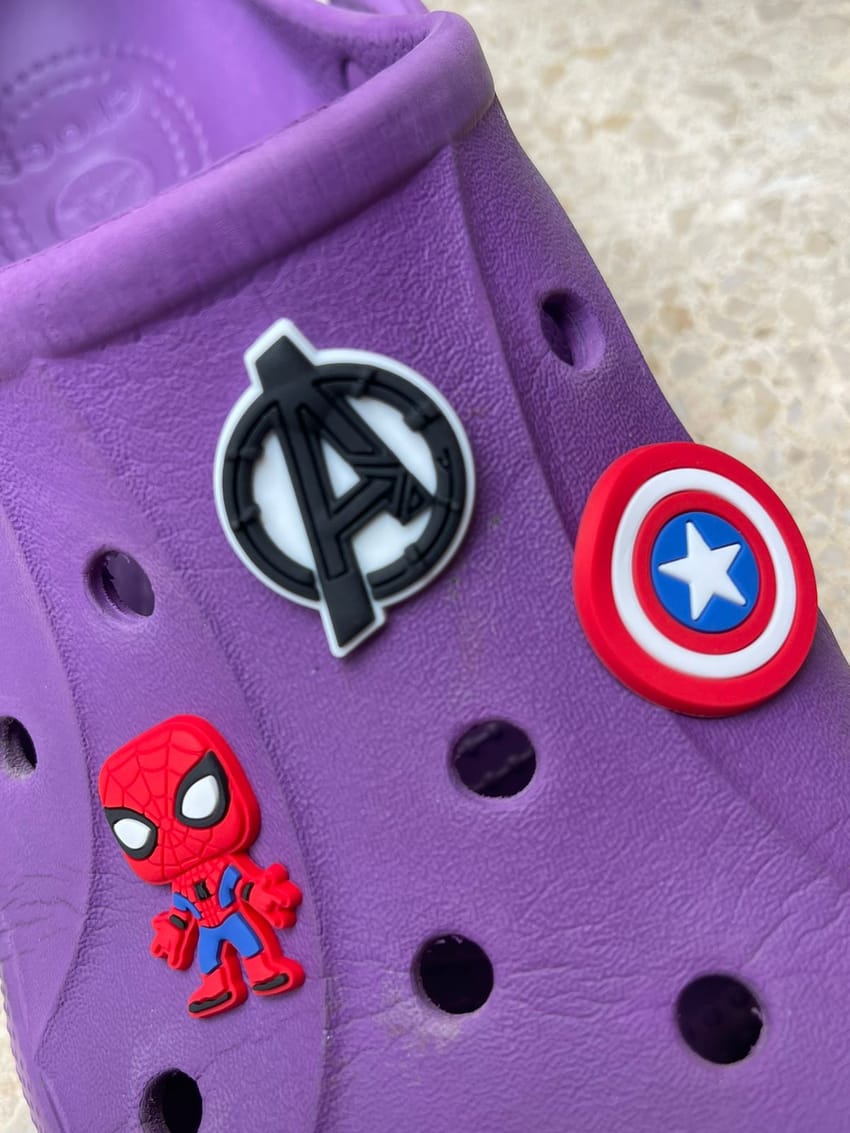 avengers crocs charm