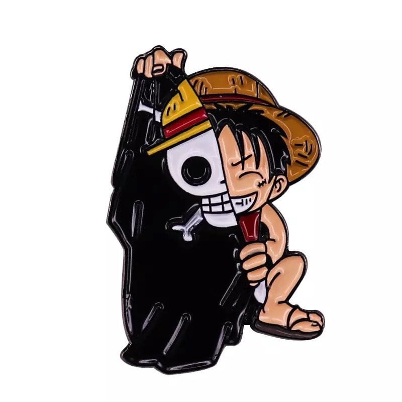 luffy from one piece pin