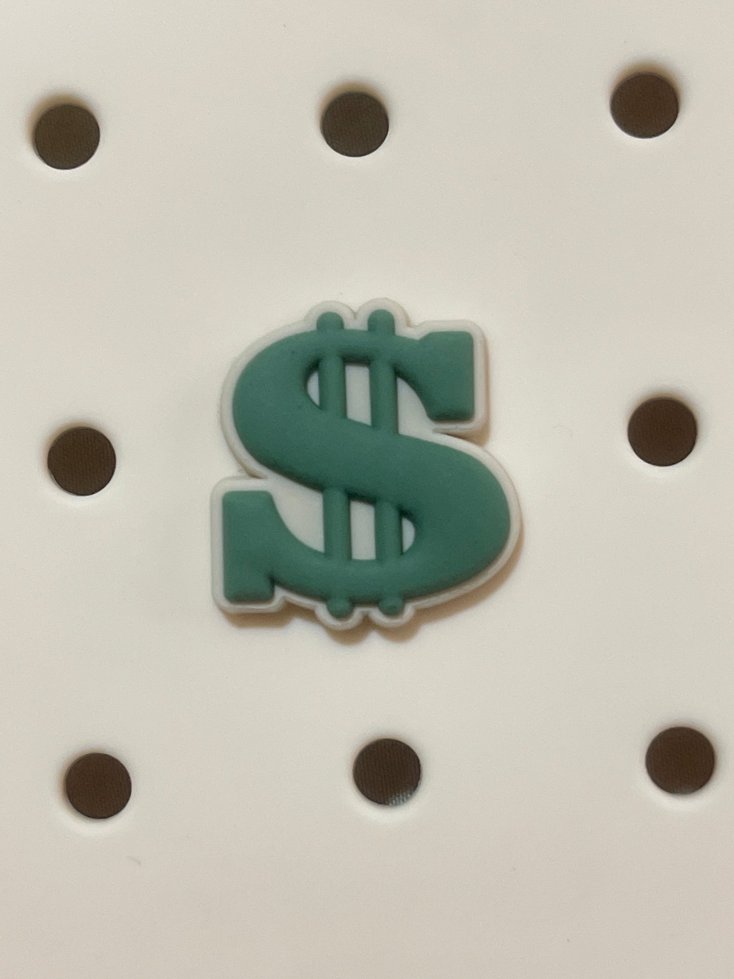 Dollar sign charm