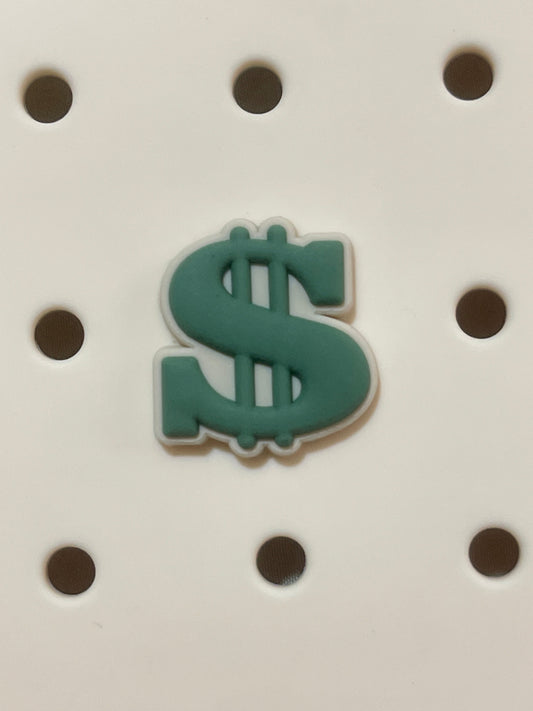 Dollar sign charm