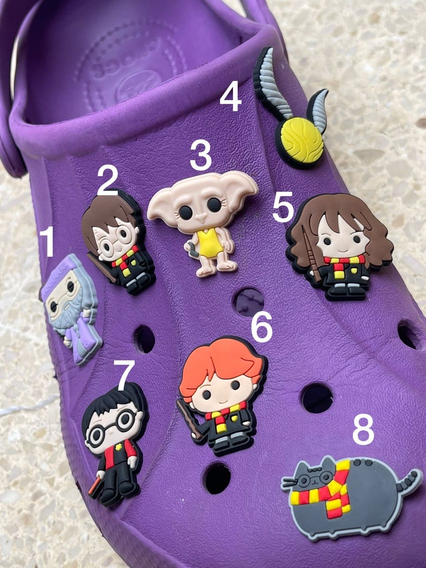 harry potter crocs charm