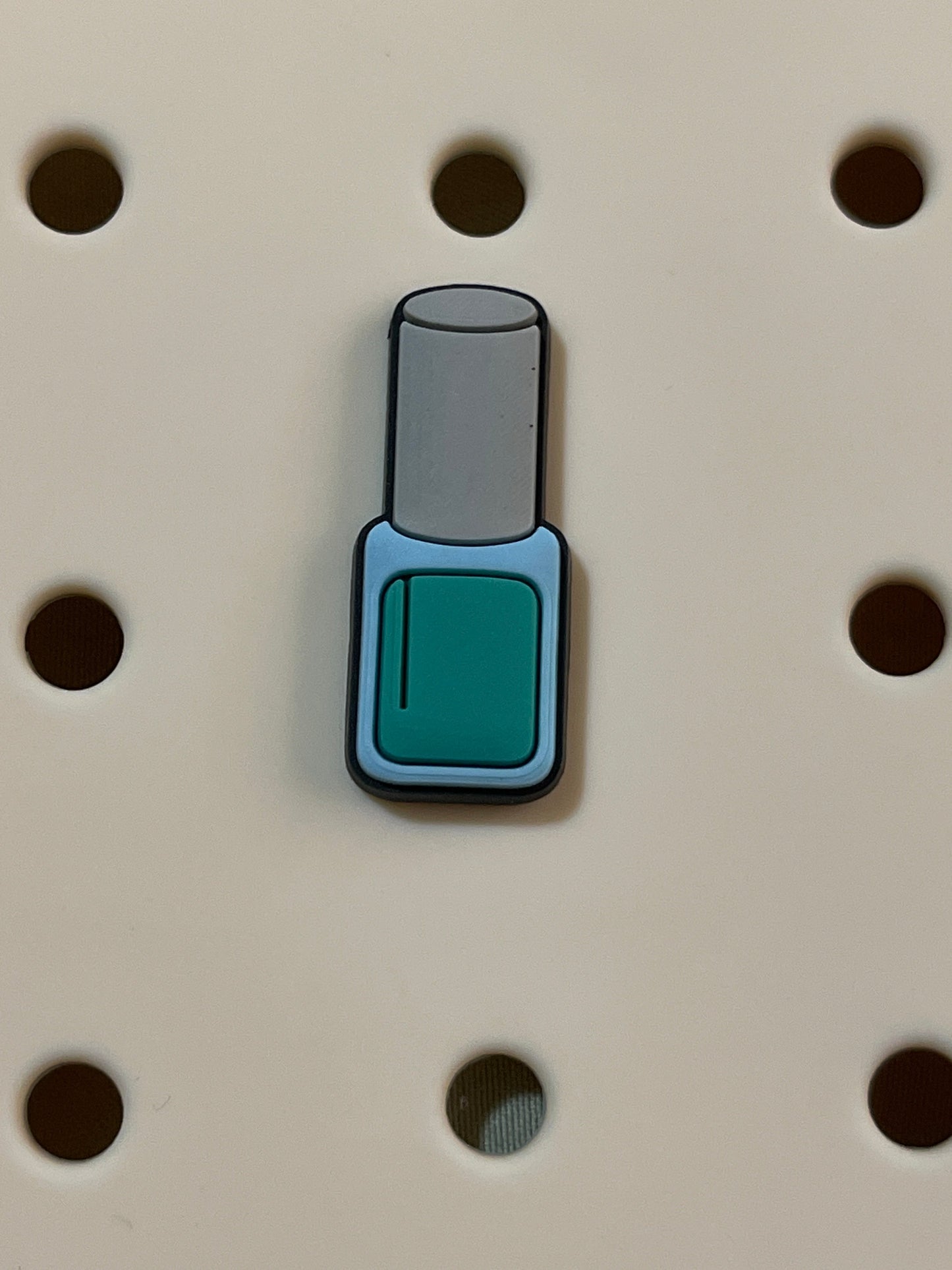 Nail polish charm