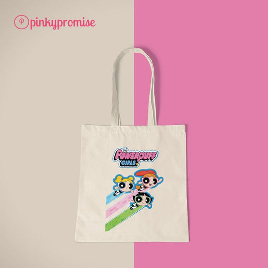 powerpuff girls tote bag