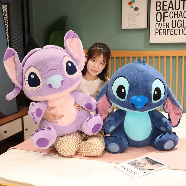 Stitch and Angel plush toys