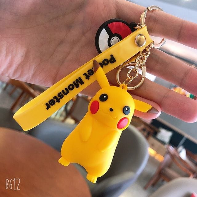 pikatchu pokemon keychain