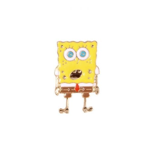 shocked spongebob pin