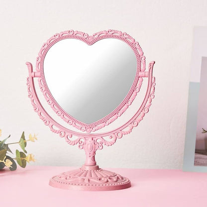 Heart shaped mirror