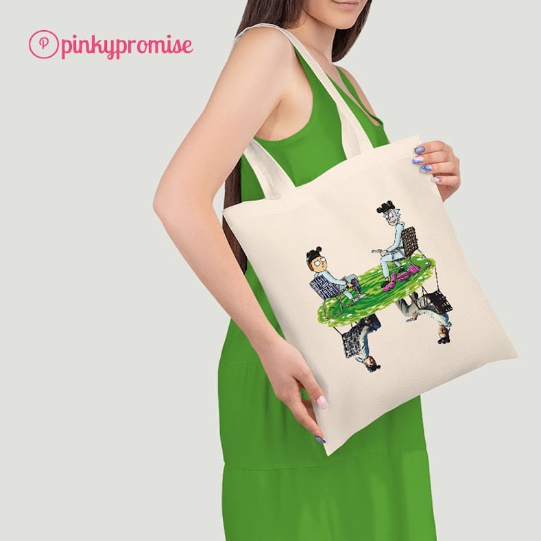 rick and morty xx breaking bad tote