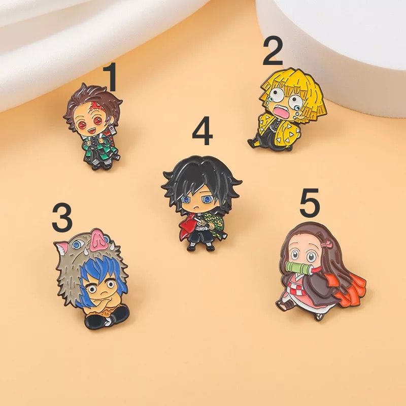 demon slayer pins