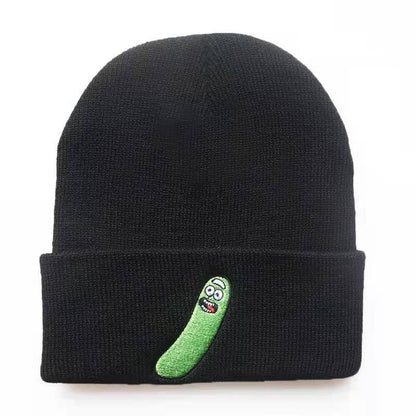 Pickle rick beanie