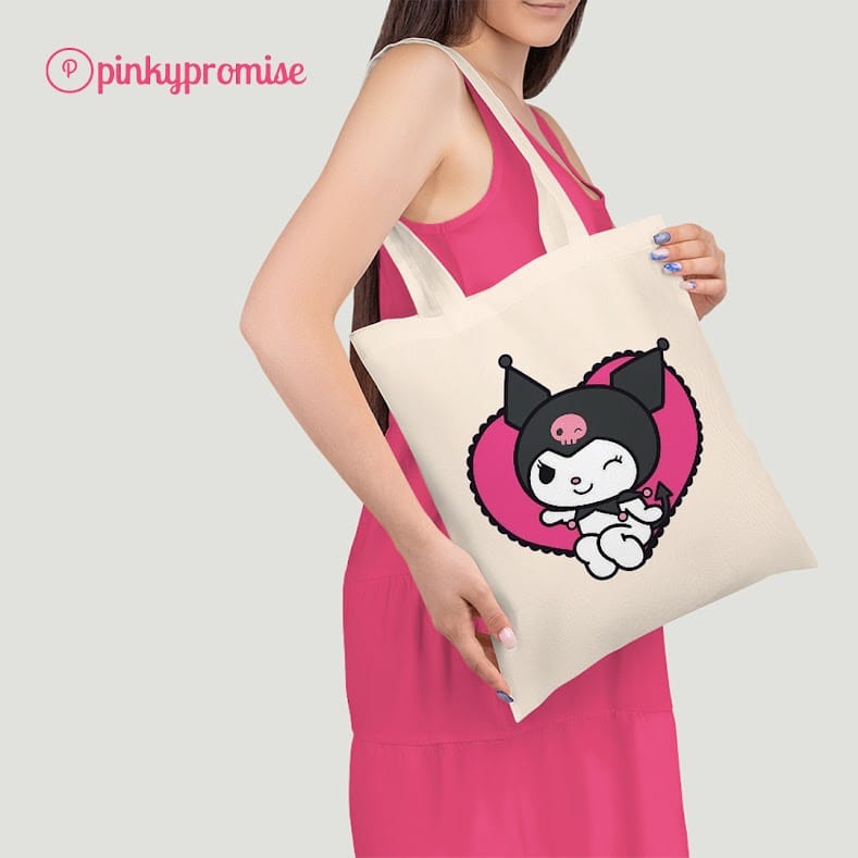 kuromi tote bag