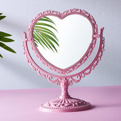 Heart shaped mirror