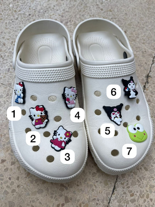 hello kitty crocs charms