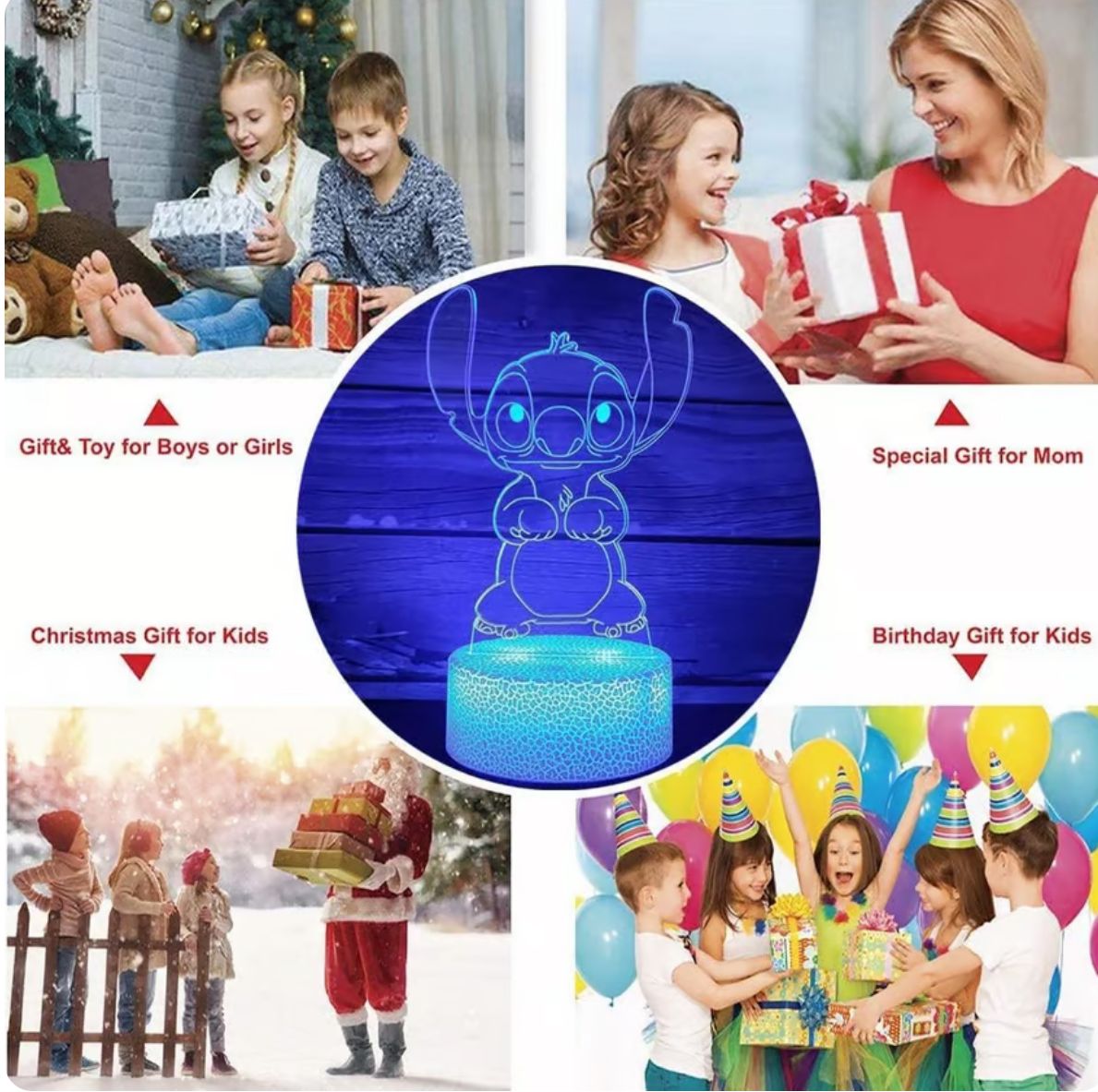 Stitch led 3d light