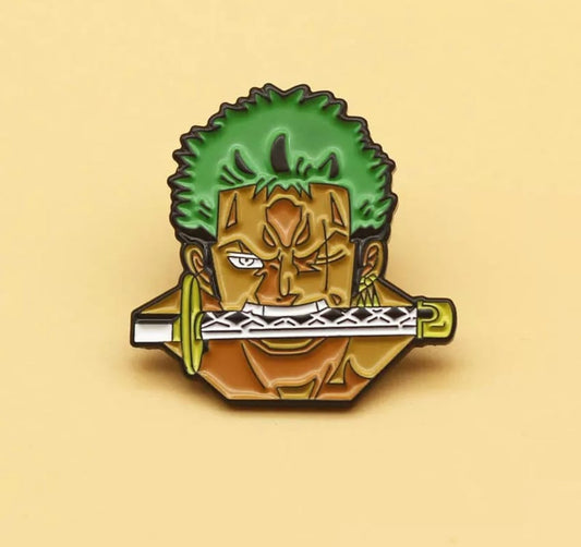 one piece zoro pin