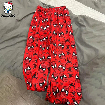 Spider man pajama pants (summer material)