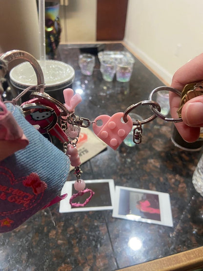 heart keychains