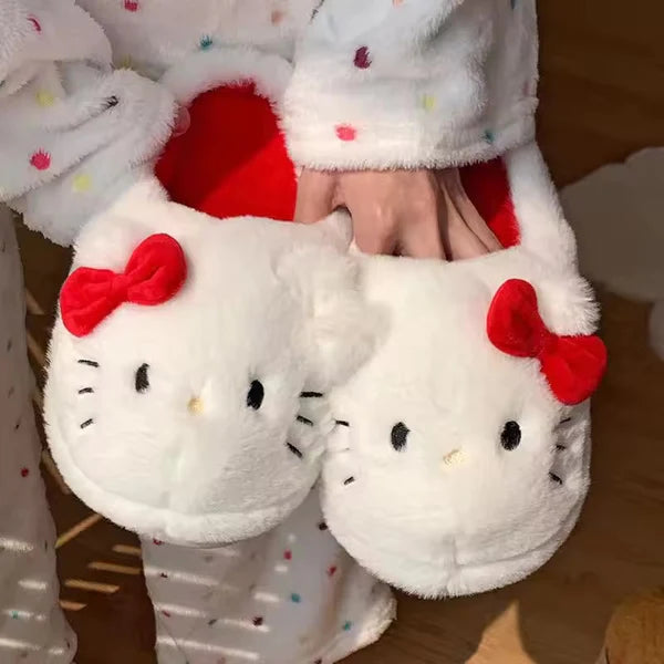 Hello kitty winter slippers