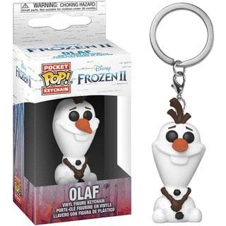 olaf from frozen funkopop keychain