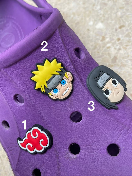 naruto crocs charm