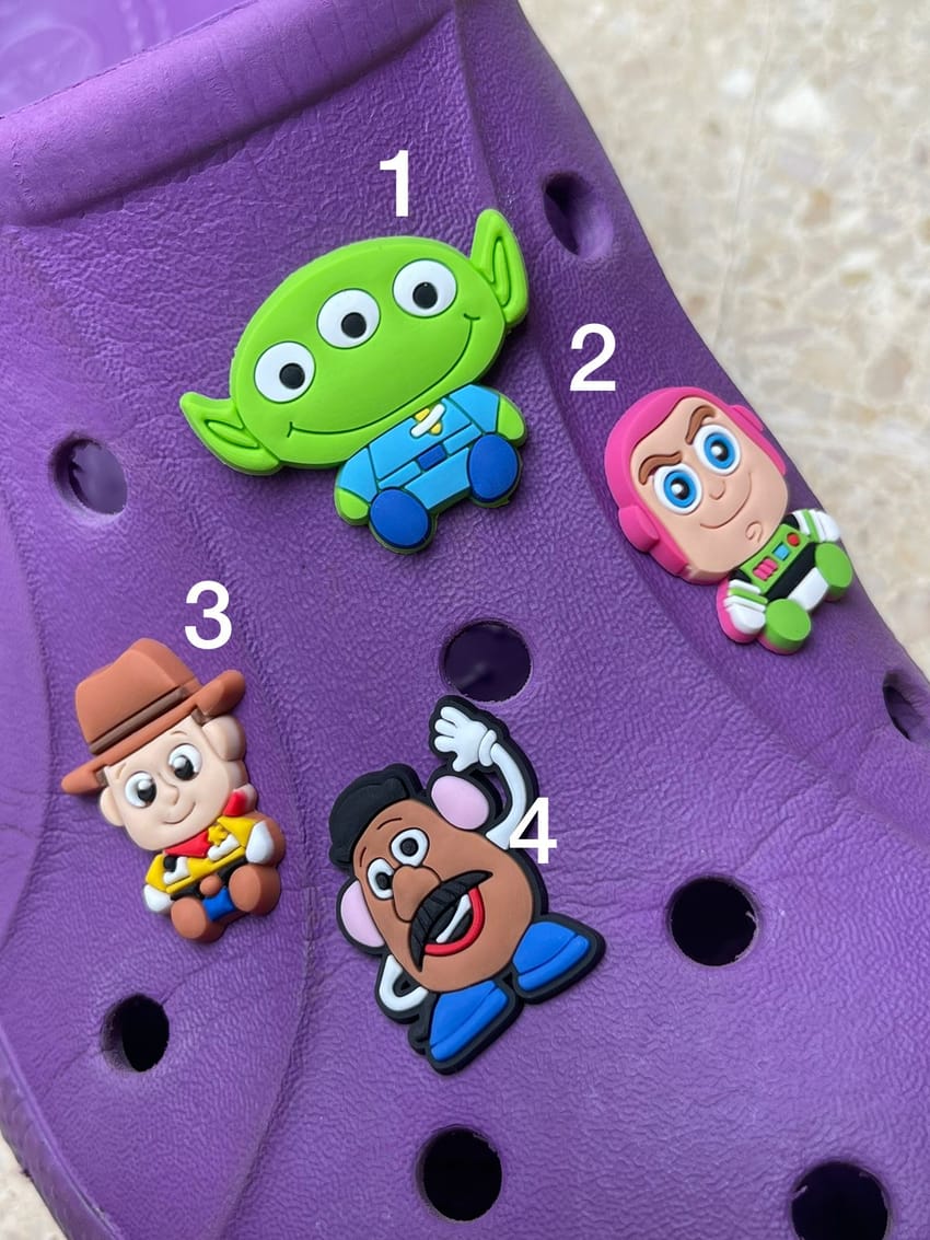 toy story crocs charm