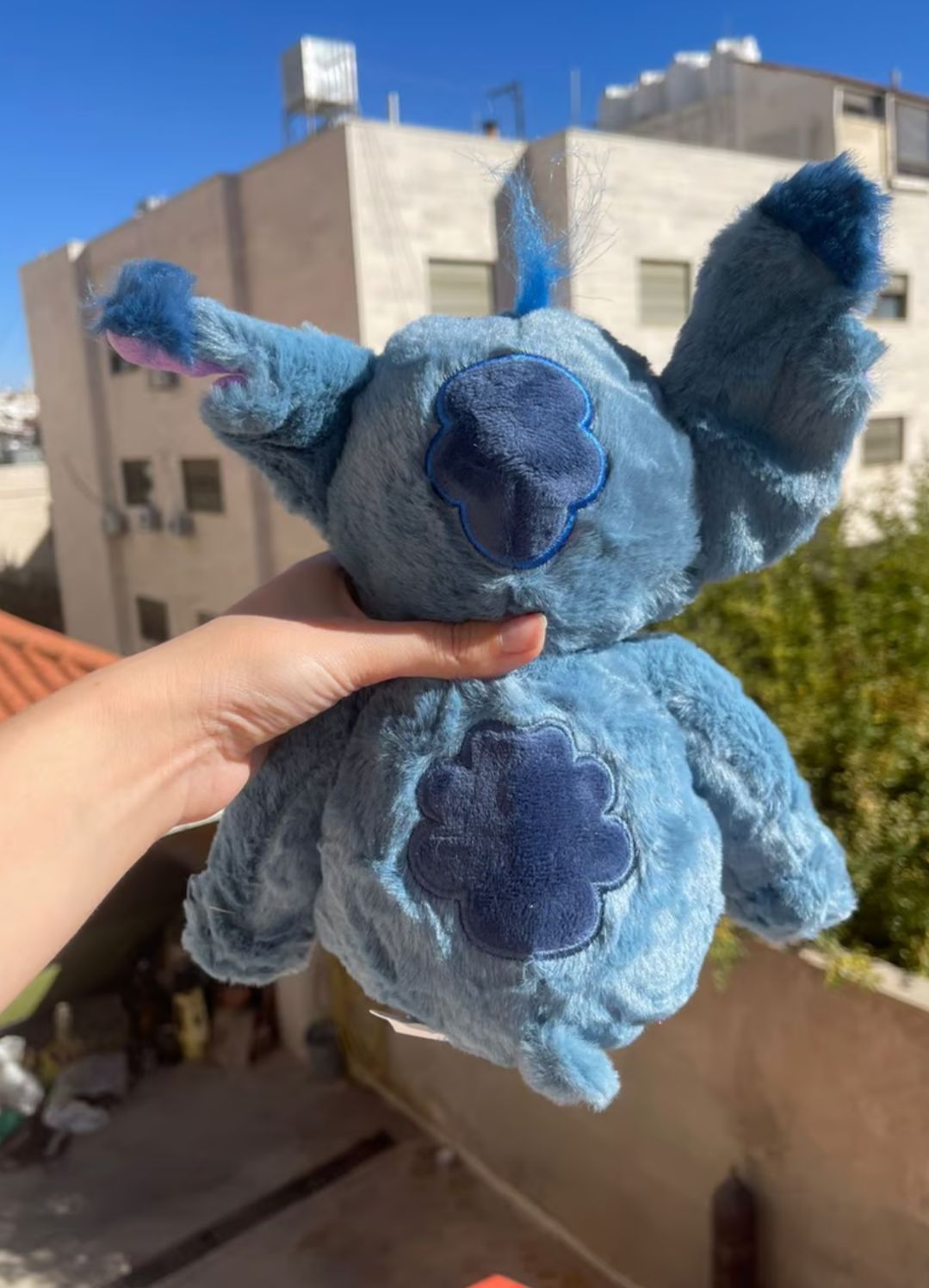 stitch and angel plush toy - 25 cm