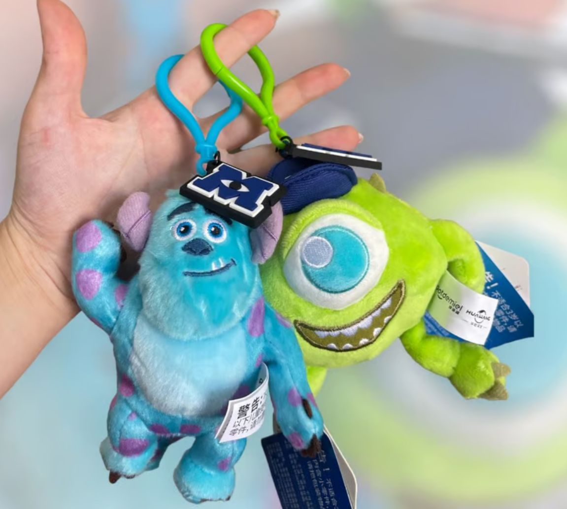 Monsters Plushy keychains