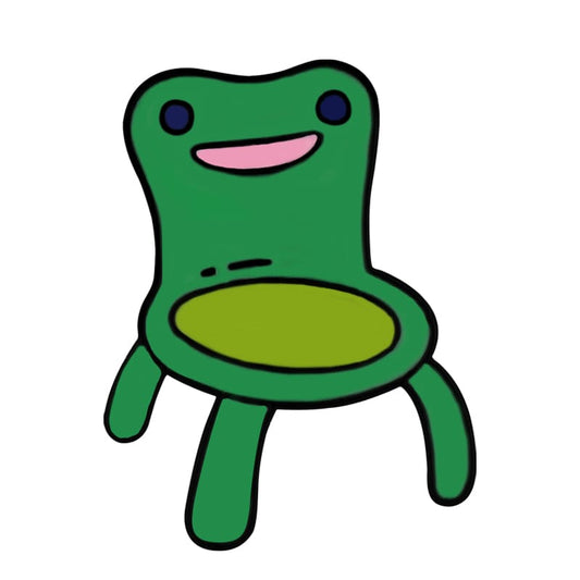 frog chair pin